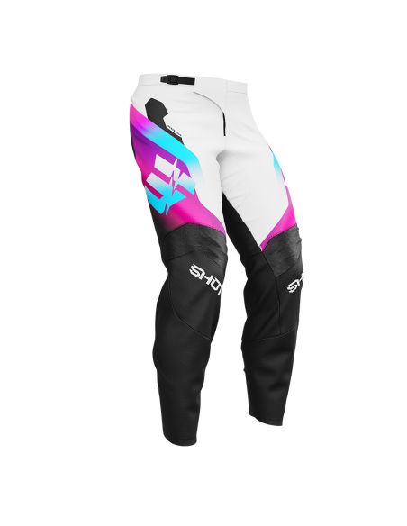 Pantalon cross enfant Shot 2027 Draw Rocket - Rose