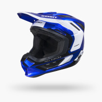Casque cross Kenny 2027 Titanium Graphic - Candy Blue 2