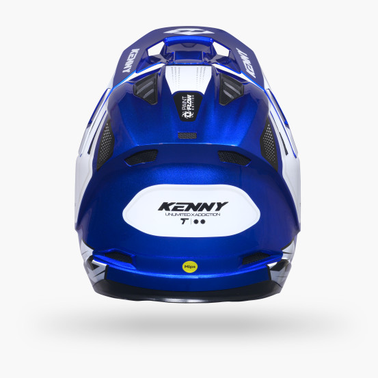 Casque cross Kenny 2027 Titanium Graphic - Candy Blue