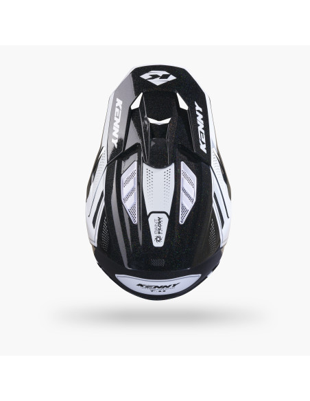 Casque cross Kenny 2027 Titanium Graphic - Chamelelon Black