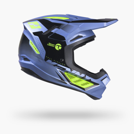 Casque cross Kenny 2027 Titanium Graphic - Sky