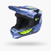 Casque cross Kenny 2027 Titanium Graphic - Sky 2