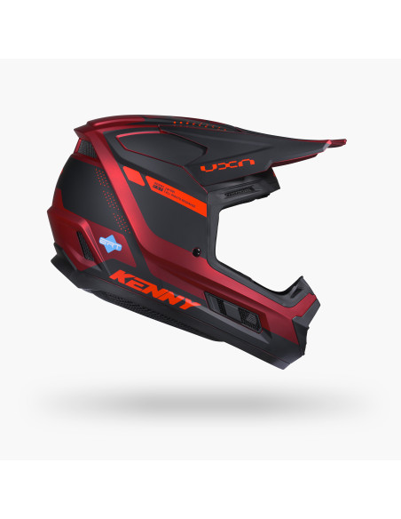 Casque cross Kenny 2027 Performance Graphic - Candy Red
