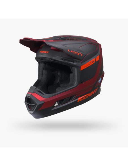 Casque cross Kenny 2027 Performance Graphic - Candy Red