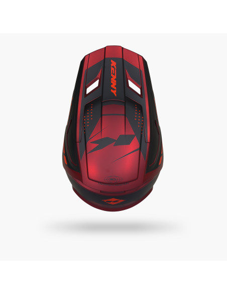 Casque cross Kenny 2027 Performance Graphic - Candy Red