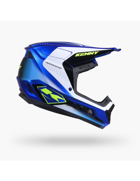 Casque cross Kenny 2027 Performance Graphic - Racing Blue
