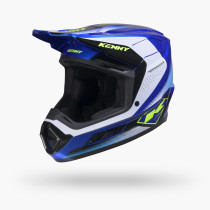 Casque cross Kenny 2027 Performance Graphic - Racing Blue 2
