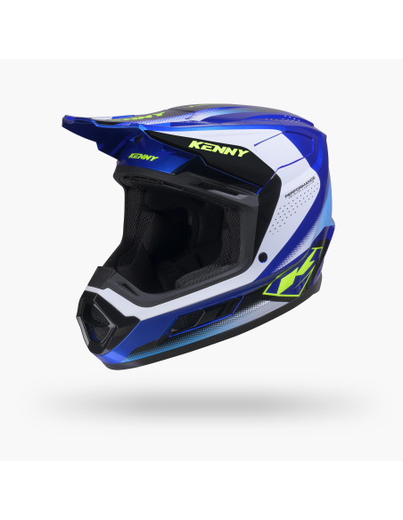 Casque cross Kenny 2027 Performance Graphic - Racing Blue