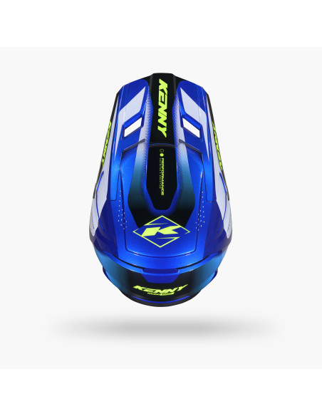 Casque cross Kenny 2027 Performance Graphic - Racing Blue