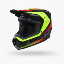 Casque cross Kenny 2027 Performance Graphic - Racing Neon Yellow 2
