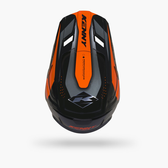 Casque cross Kenny 2027 Performance Graphic - Racing Orange