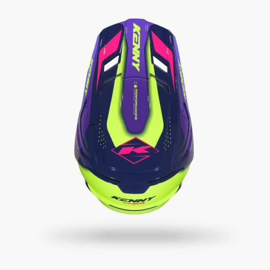 Casque cross Kenny 2027 Performance Graphic - Racing Purple