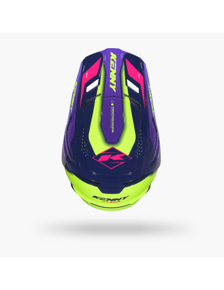 Casque cross Kenny 2027 Performance Graphic - Racing Purple