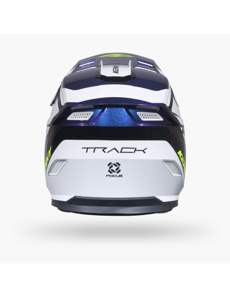 Casque cross Kenny 2027 Track Graphic Plus - Focus Night Diamond