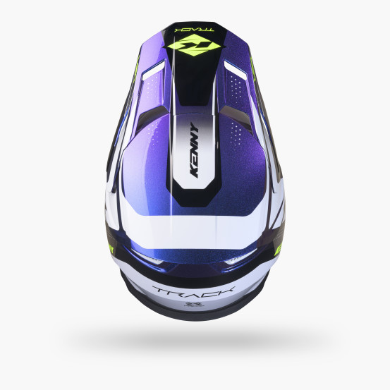 Casque cross Kenny 2027 Track Graphic Plus - Focus Night Diamond