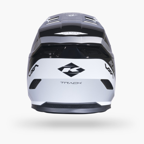 Casque cross Kenny 2027 Track Graphic - Blast Black