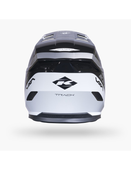 Casque cross Kenny 2027 Track Graphic - Blast Black