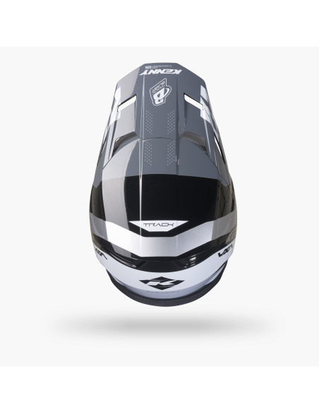 Casque cross Kenny 2027 Track Graphic - Blast Black