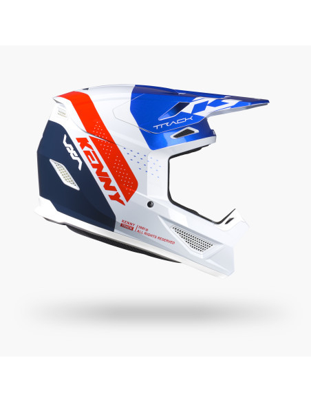 Casque cross Kenny 2027 Track Graphic - Blast Patriot