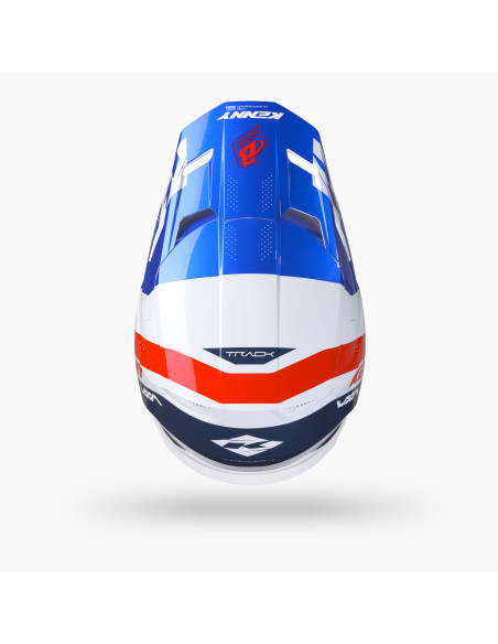 Casque cross Kenny 2027 Track Graphic - Blast Patriot