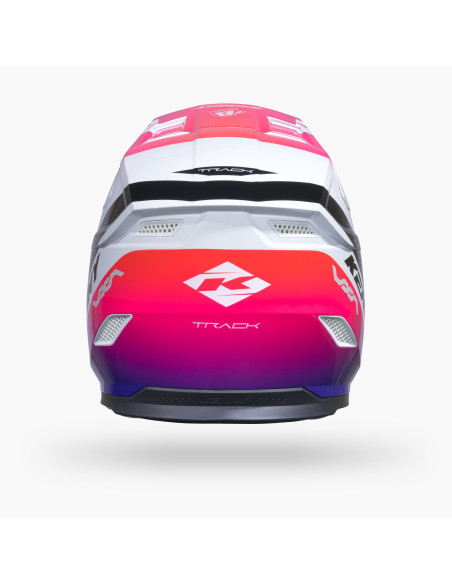 Casque cross Kenny 2027 Track Graphic - Blast White Gradient