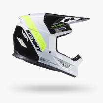 Casque cross Kenny 2027 Track Graphic - Blast White Non Yellow