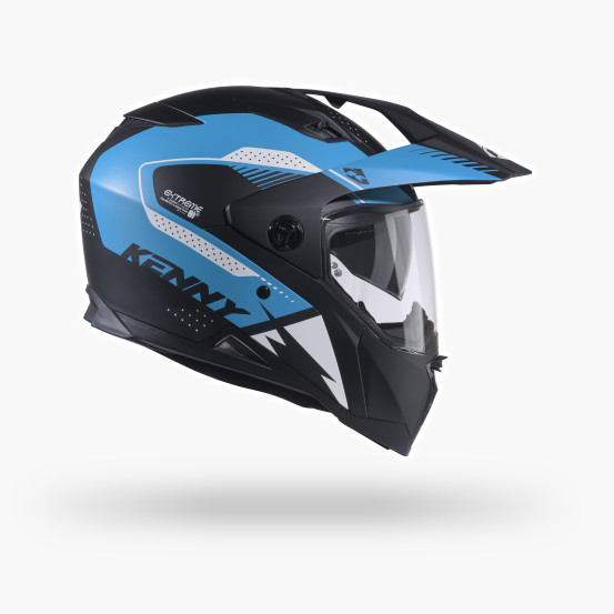 Casque cross Kenny 2027 Extreme Graphic - Blue