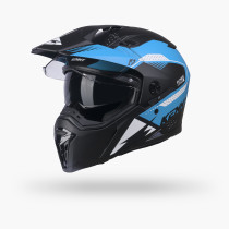 Casque cross Kenny 2027 Extreme Graphic - Blue 2