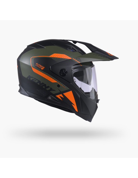Casque cross Kenny 2027 Extreme Graphic - Kaki