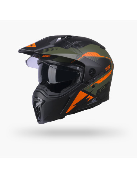 Casque cross Kenny 2027 Extreme Graphic - Kaki