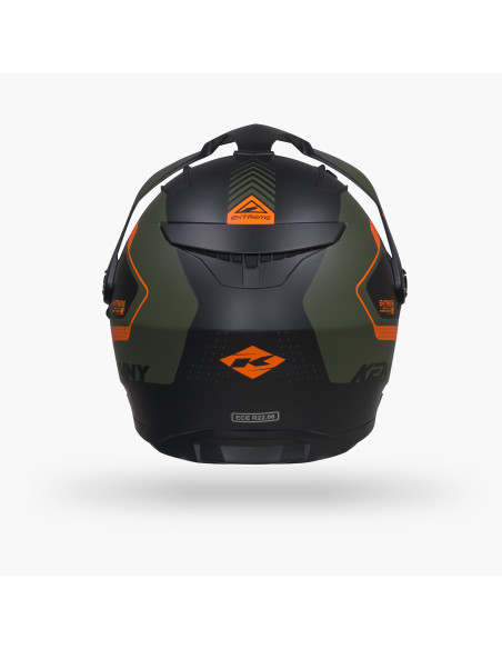 Casque cross Kenny 2027 Extreme Graphic - Kaki