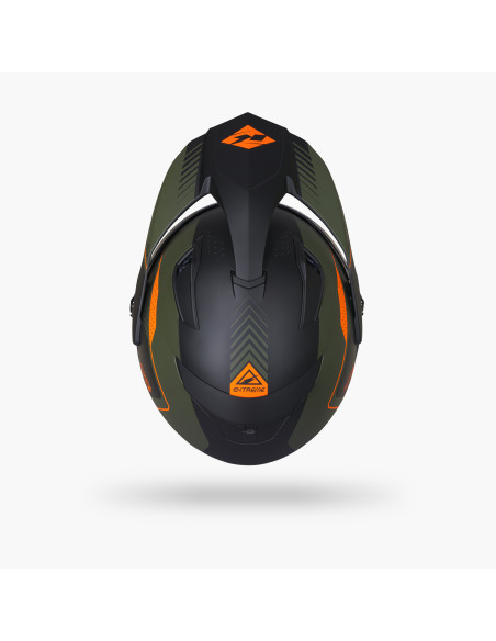 Casque cross Kenny 2027 Extreme Graphic - Kaki