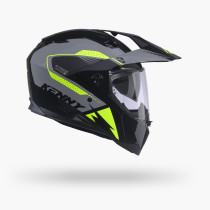 Casque cross Kenny 2027 Extreme Graphic - Neon Yellow