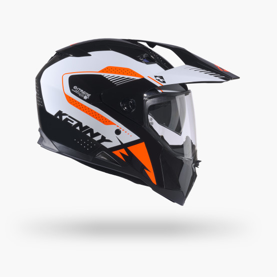 Casque cross Kenny 2027 Extreme Graphic - Orange
