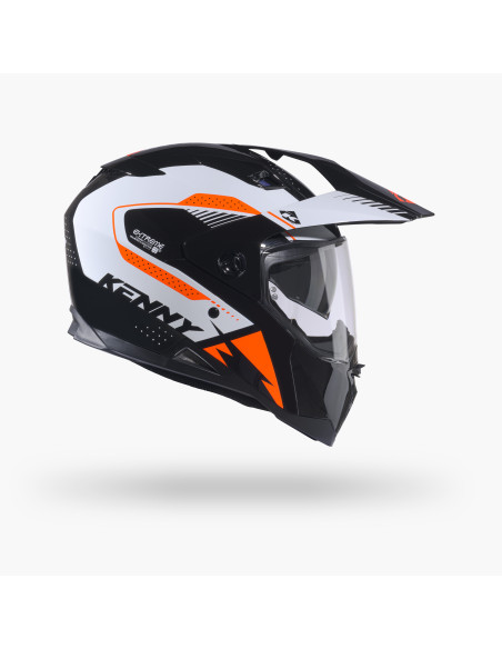 Casque cross Kenny 2027 Extreme Graphic - Orange