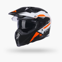 Casque cross Kenny 2027 Extreme Graphic - Orange 2
