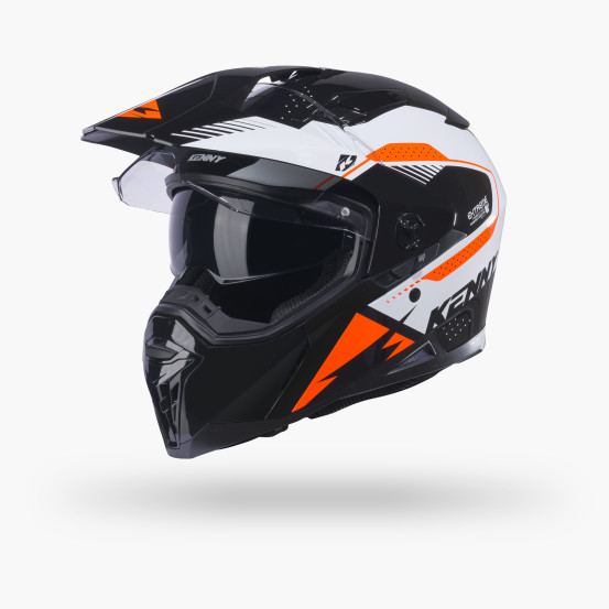 Casque cross Kenny 2027 Extreme Graphic - Orange