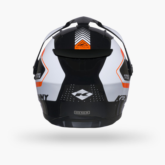 Casque cross Kenny 2027 Extreme Graphic - Orange