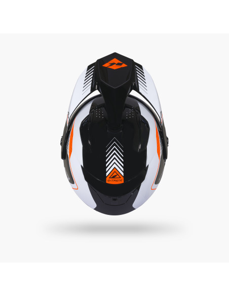 Casque cross Kenny 2027 Extreme Graphic - Orange