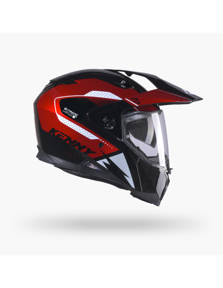 Casque cross Kenny 2027 Extreme Graphic - Red