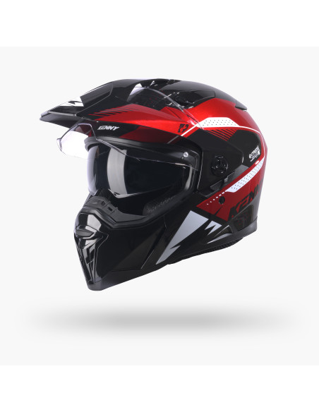 Casque cross Kenny 2027 Extreme Graphic - Red