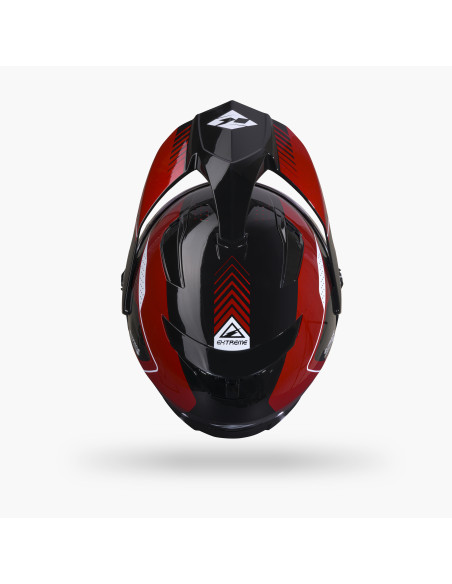 Casque cross Kenny 2027 Extreme Graphic - Red