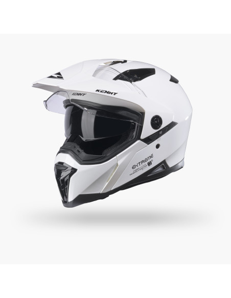 Casque cross Kenny 2027 Extreme Solid - White
