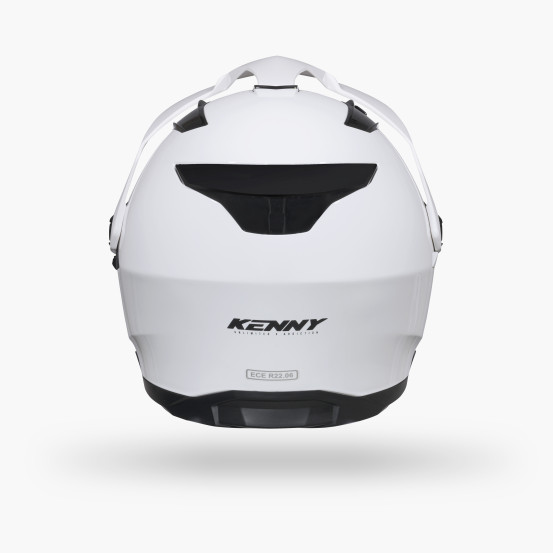 Casque cross Kenny 2027 Extreme Solid - White