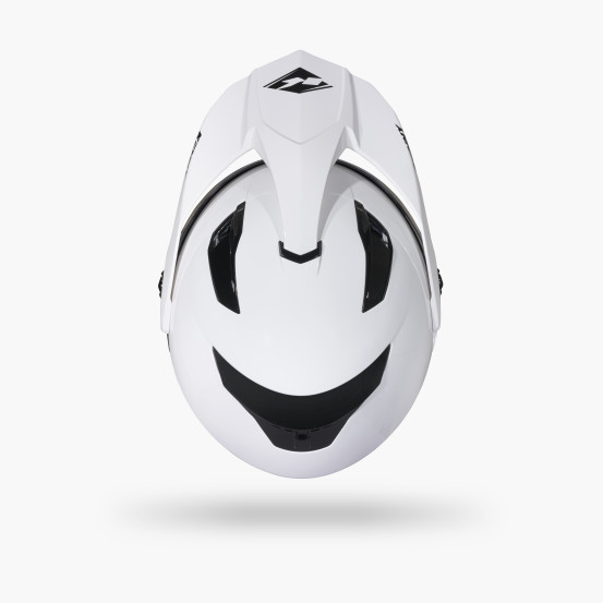 Casque cross Kenny 2027 Extreme Solid - White