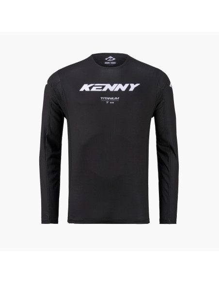 Maillot cross Kenny 2027 Titanium - Black