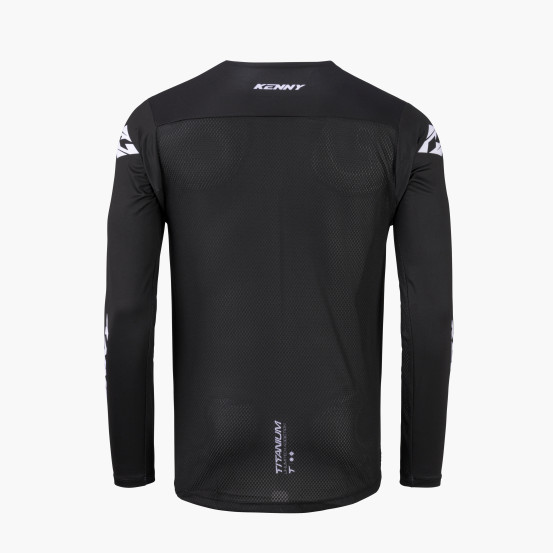 Maillot cross Kenny 2027 Titanium - Black