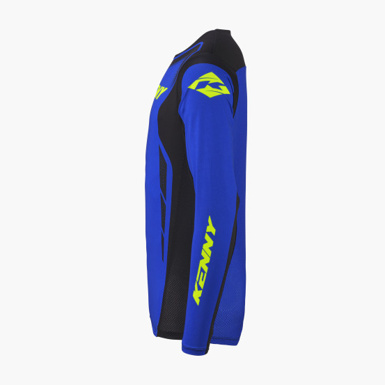 Maillot cross Kenny 2027 Titanium - Blue