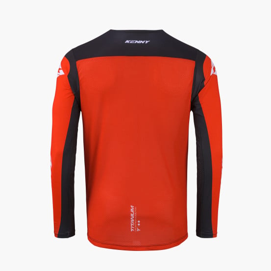 Maillot cross Kenny 2027 Titanium - Orange