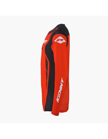 Maillot cross Kenny 2027 Titanium - Orange